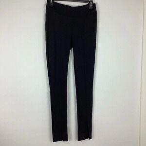 Bar III Split Hem Black Legging Pants Small